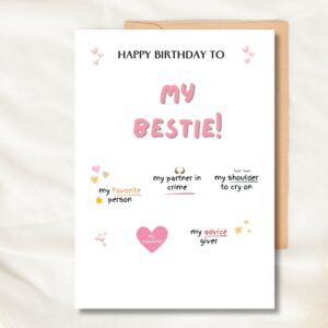 friend birthday card