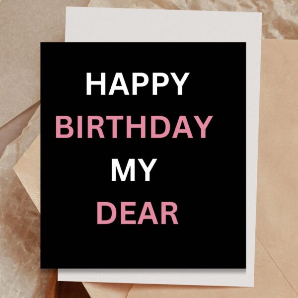 Dear Friend Birthday Card - Image 2