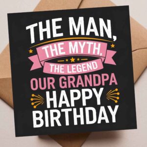 grandpa 70th birthday card