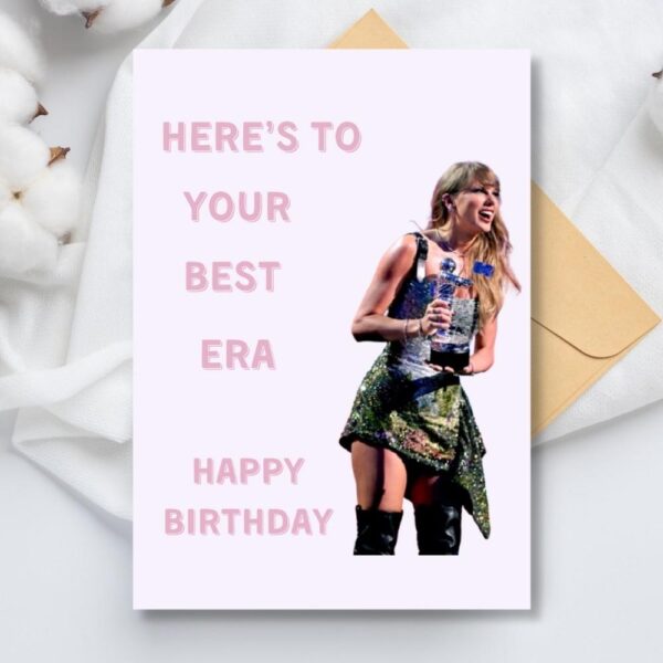 Award celebration taylor swift birthday card