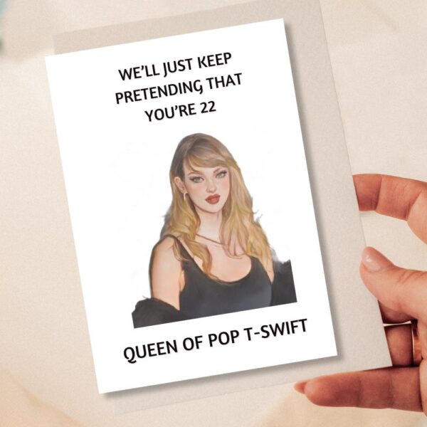 printable birthday card for taylor swift